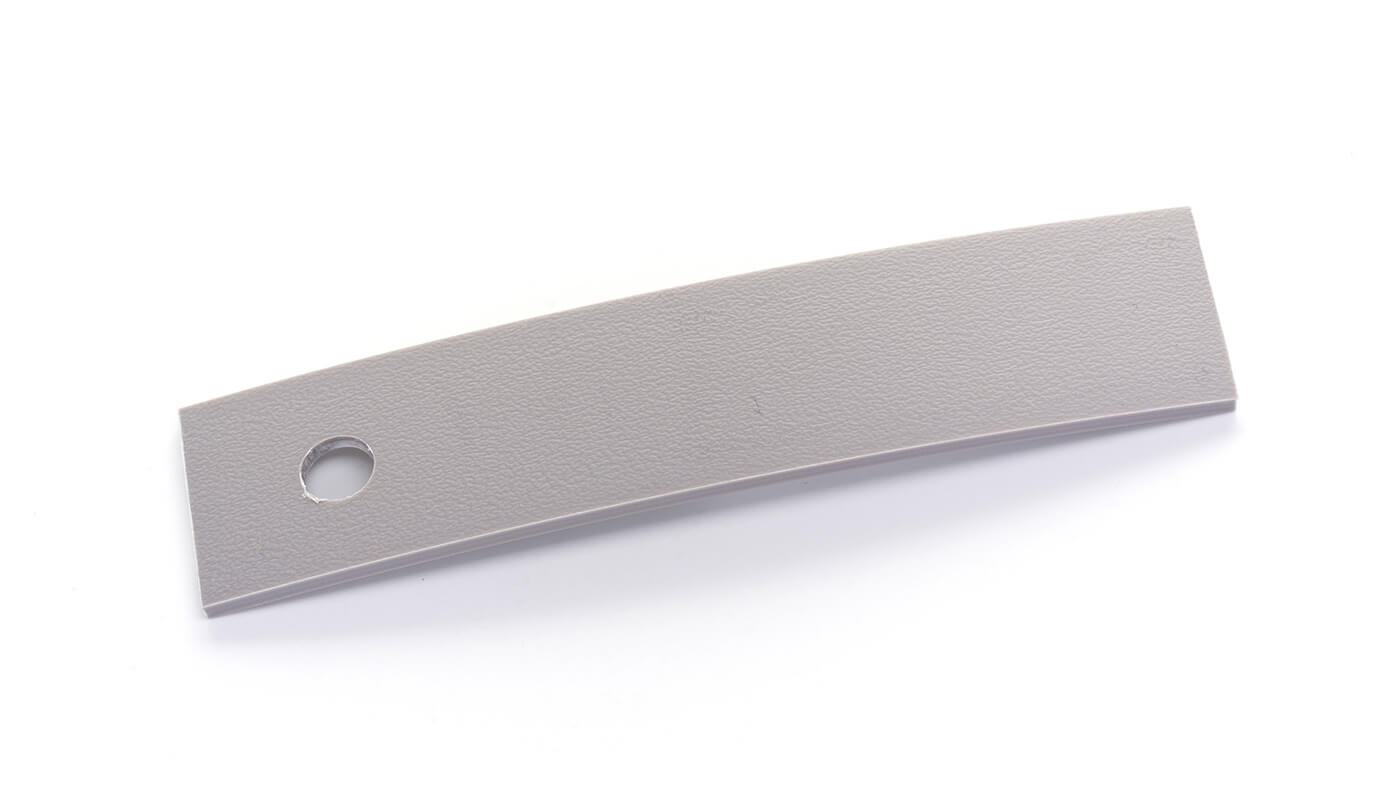 Bordo Plastica  ABS Grigio TINTA UNITA