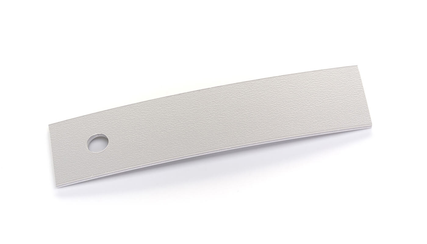 Bordo Plastica  ABS Grigio TINTA UNITA