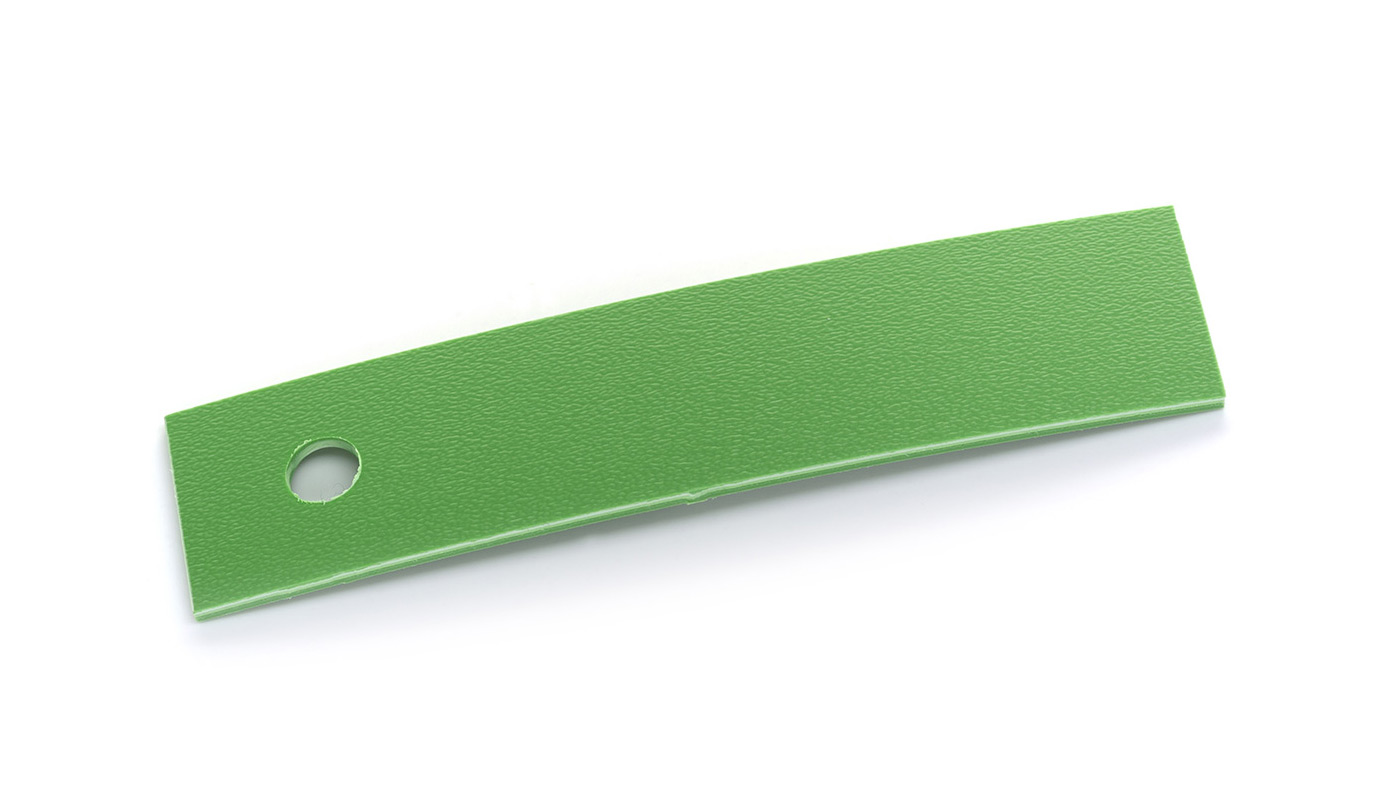 Bordo Plastica  ABS Verde TINTA UNITA