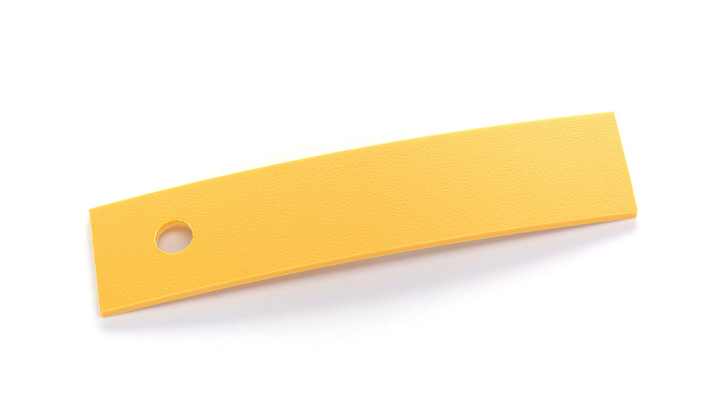 Bordo Plastica  ABS Giallo TINTA UNITA