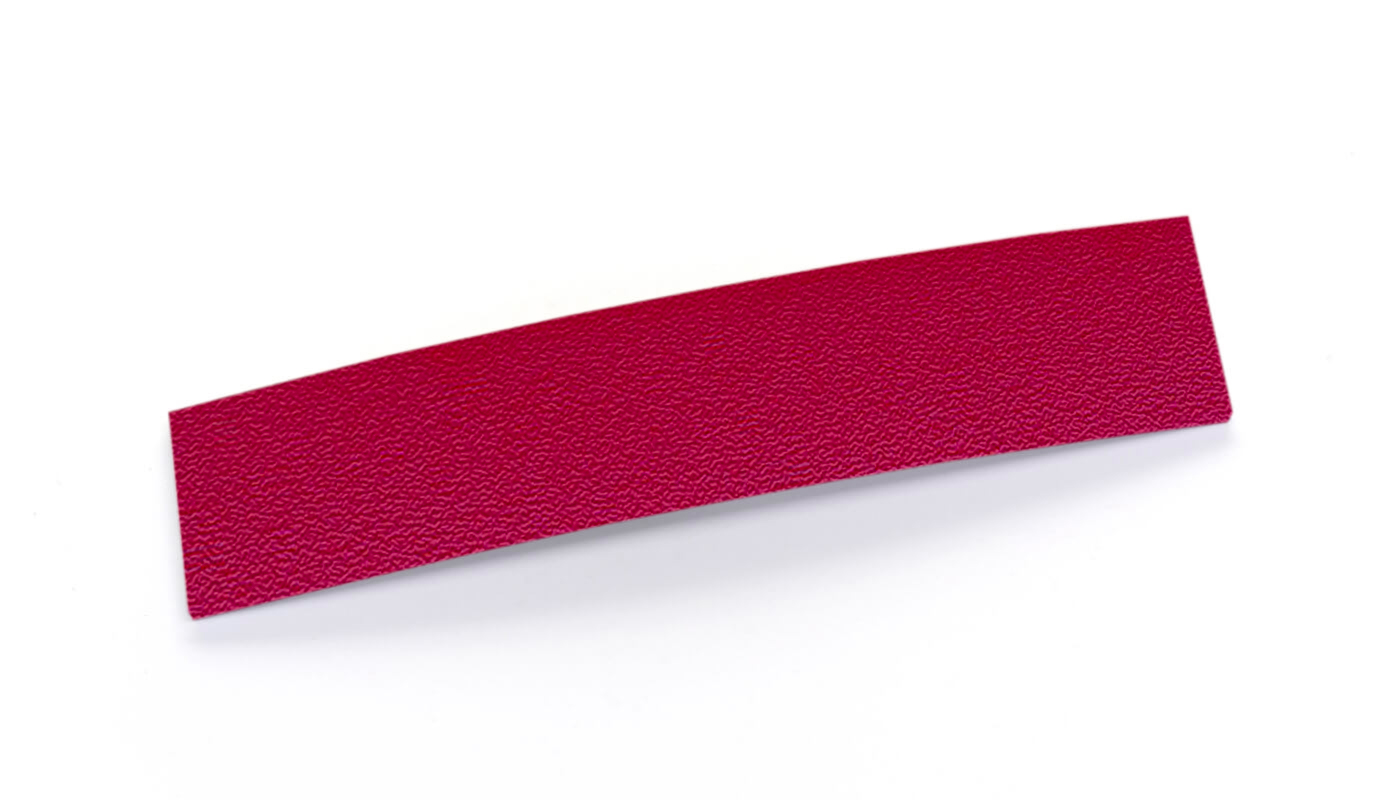 Bordo Plastica  ABS Rosso TINTA UNITA