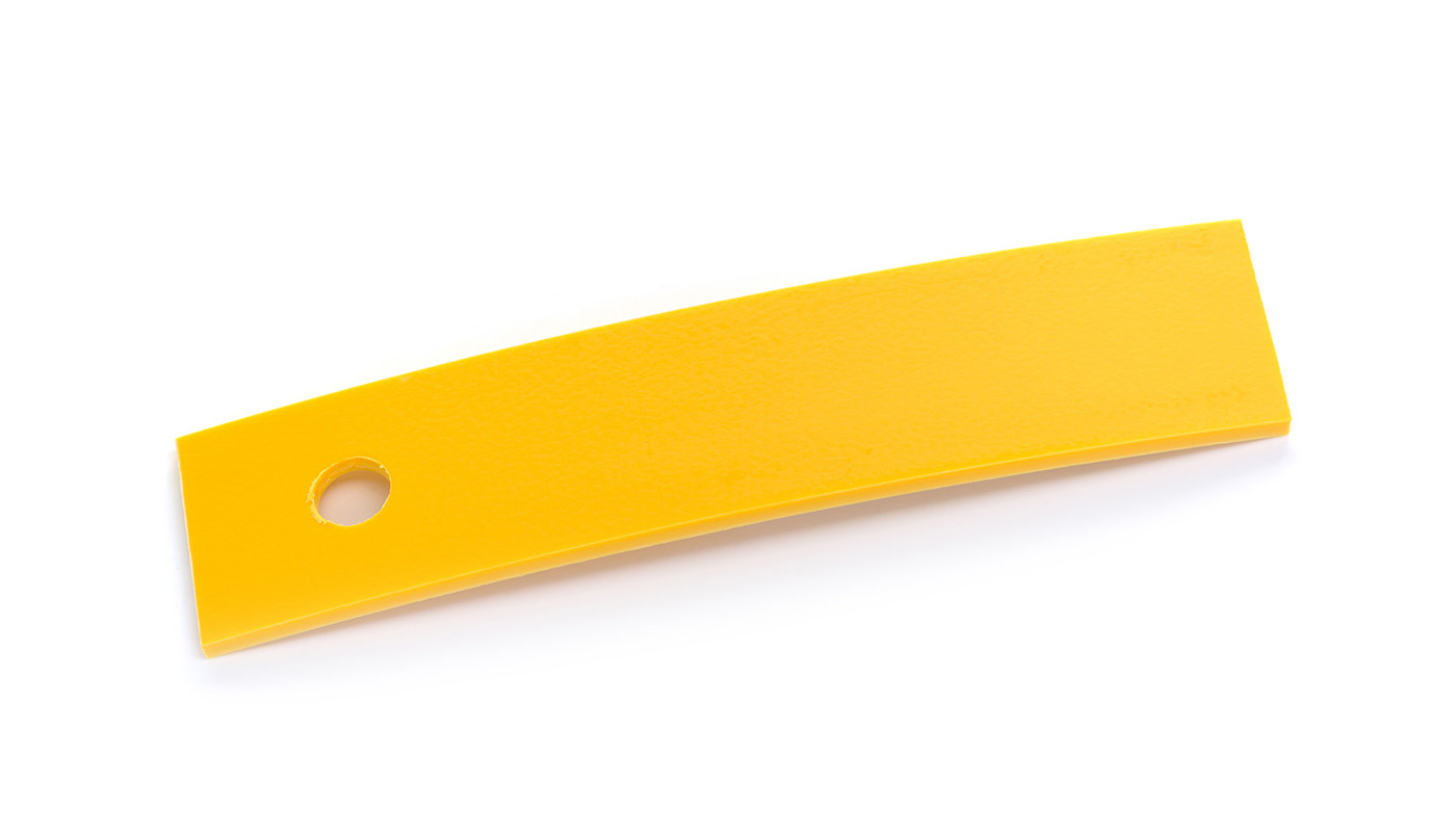 Bordo Plastica  ABS Giallo TINTA UNITA