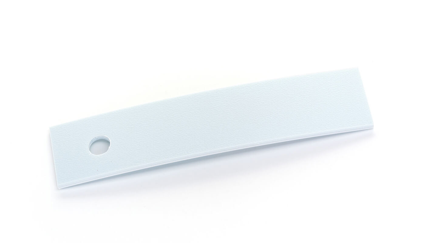 Bordo Plastica  ABS Azzurro TINTA UNITA