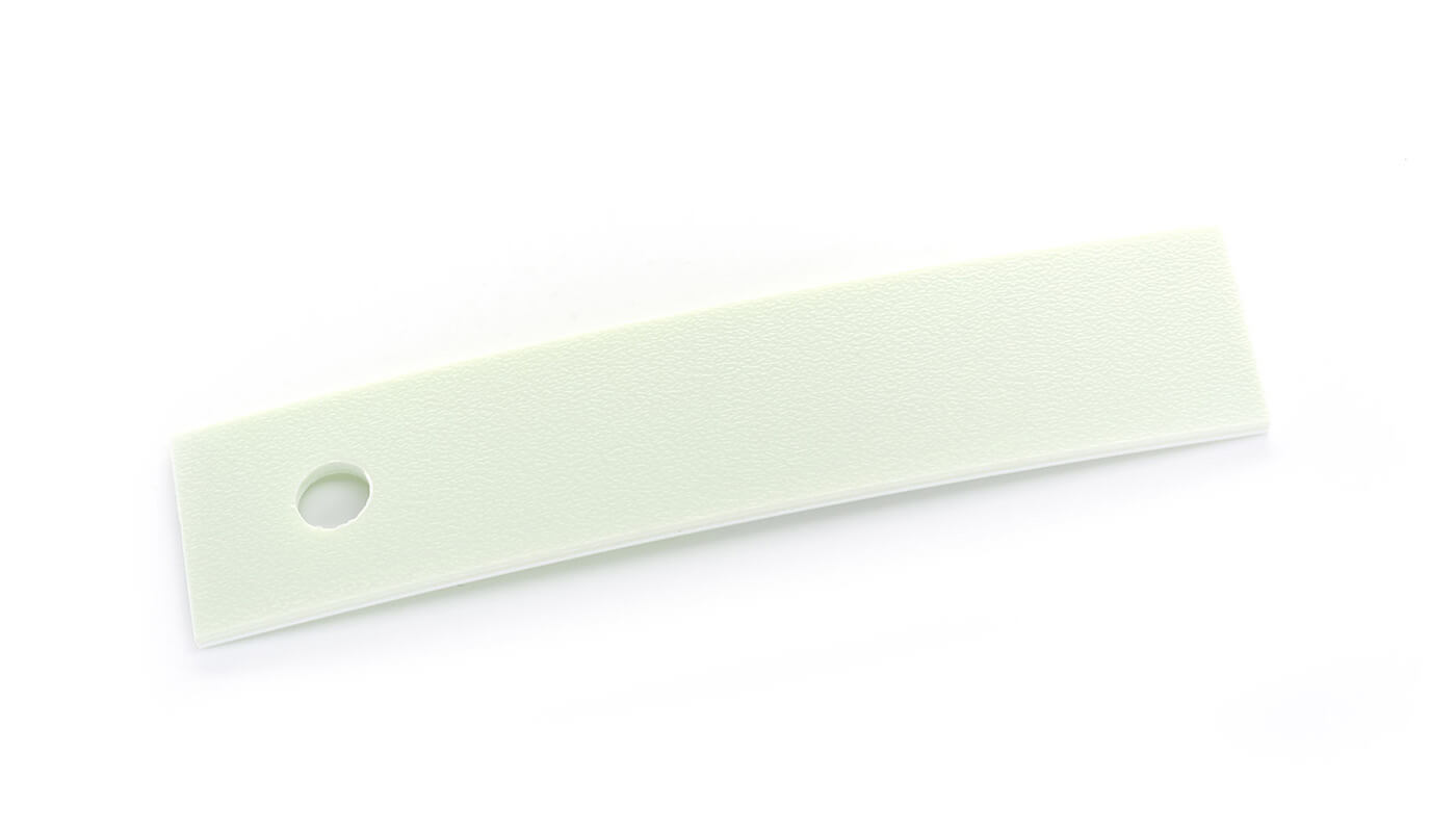 Bordo Plastica  ABS Verde TINTA UNITA