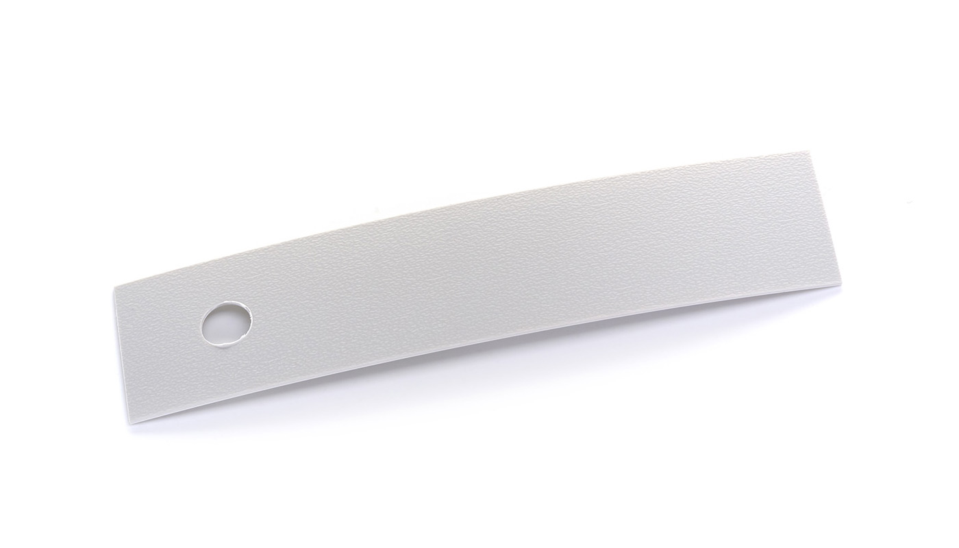 Bordo Plastica  ABS Grigio TINTA UNITA