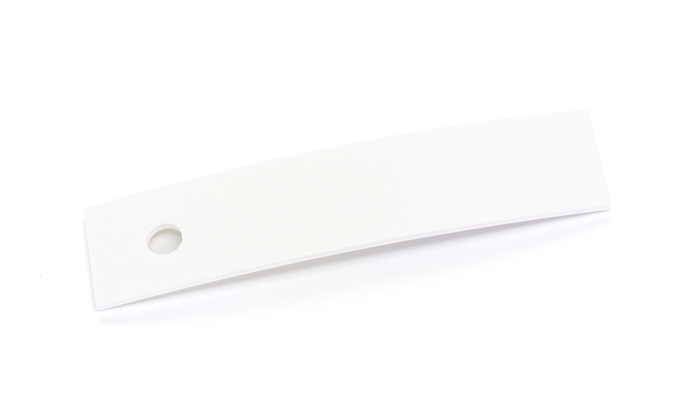 Bordo Plastica  ABS Bianco TINTA UNITA
