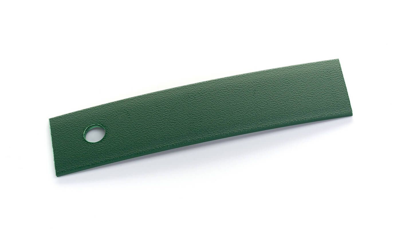 Bordo Plastica  ABS Verde TINTA UNITA