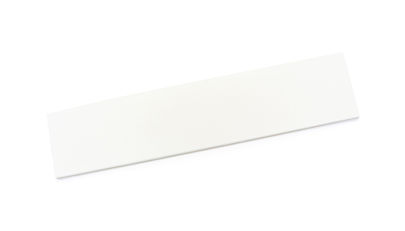 Bordo Plastica  ABS Bianco TINTA UNITA
