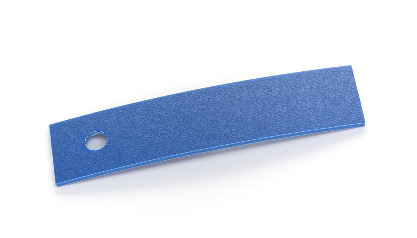 Bordo Plastica  ABS Blu Atollo TINTA UNITA