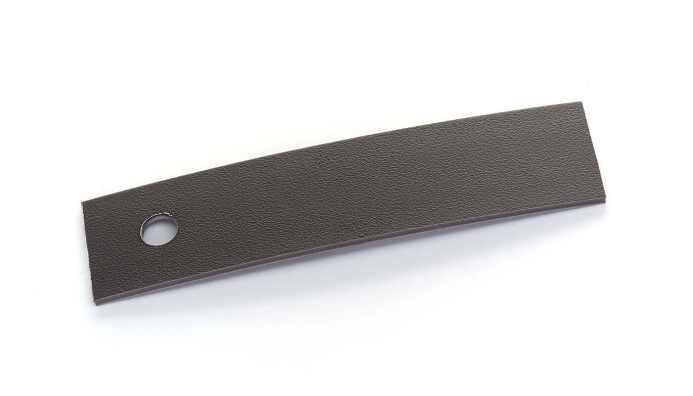 Bordo Plastica  ABS Grigio Scuro TINTA UNITA