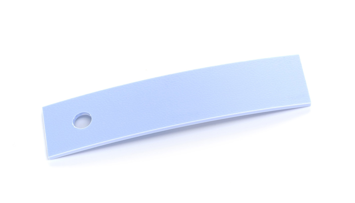 Bordo Plastica  ABS Azzurro TINTA UNITA