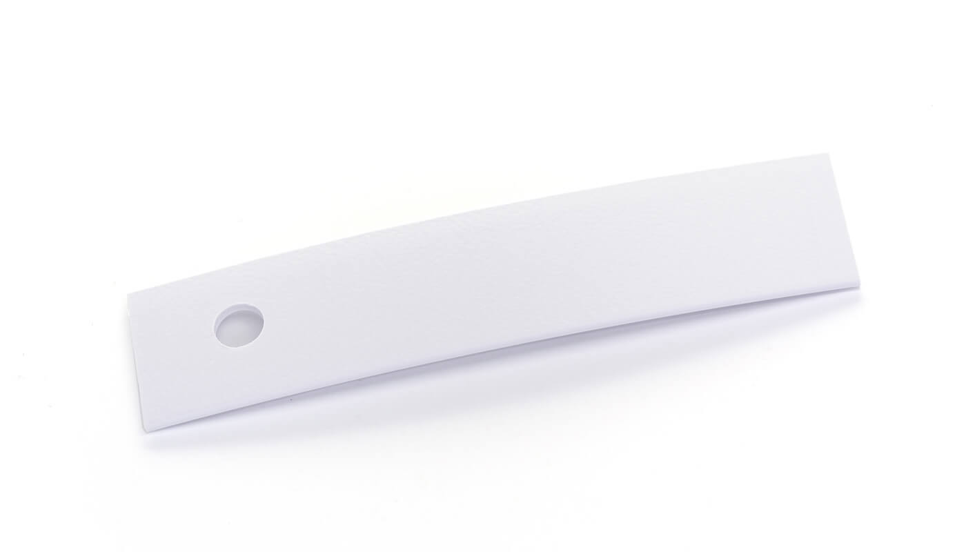 Bordo Plastica  ABS Bianco Polare TINTA UNITA