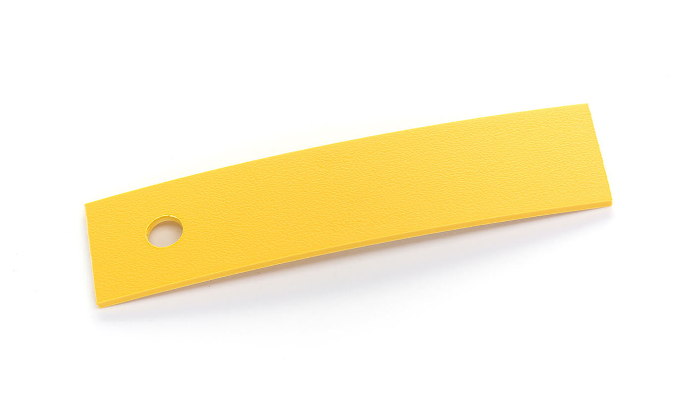 Bordo Plastica  ABS Giallo Zinco TINTA UNITA