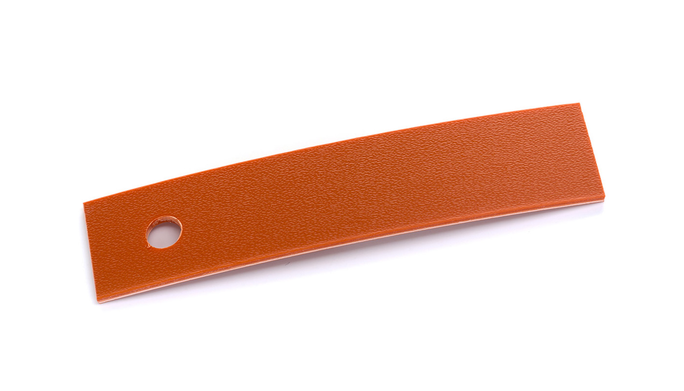 Bordo Plastica  ABS Rosso TINTA UNITA