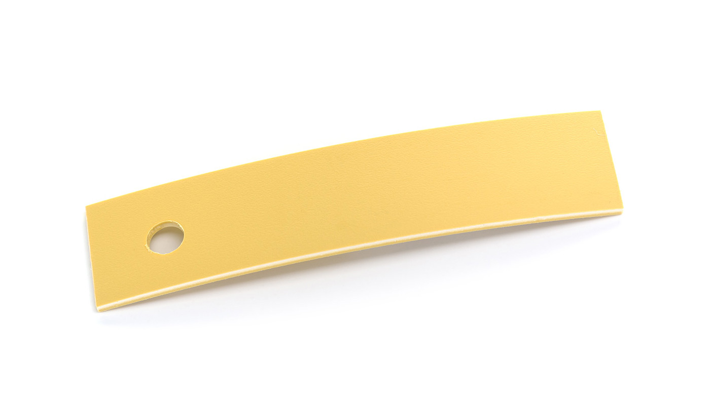 Bordo Plastica  ABS Giallo Zafferano TINTA UNITA