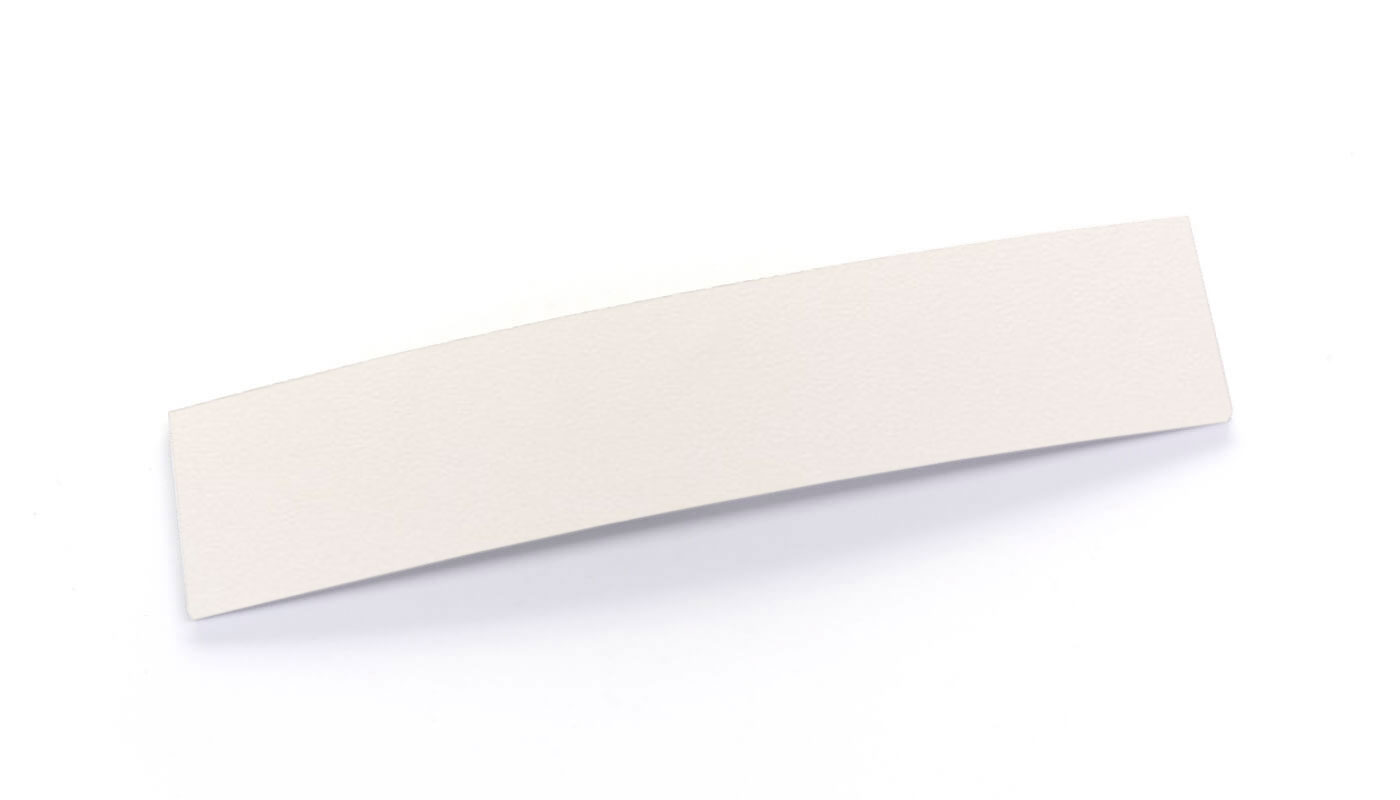 Bordo Plastica  ABS Bianco TINTA UNITA