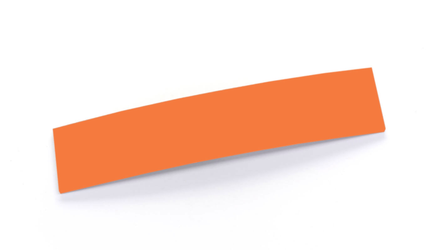 Bordo Plastica  ABS Arancio TINTA UNITA