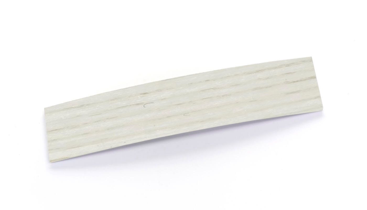 Bordo Plastica  ABS Frassino Bianco DECORO LEGNO