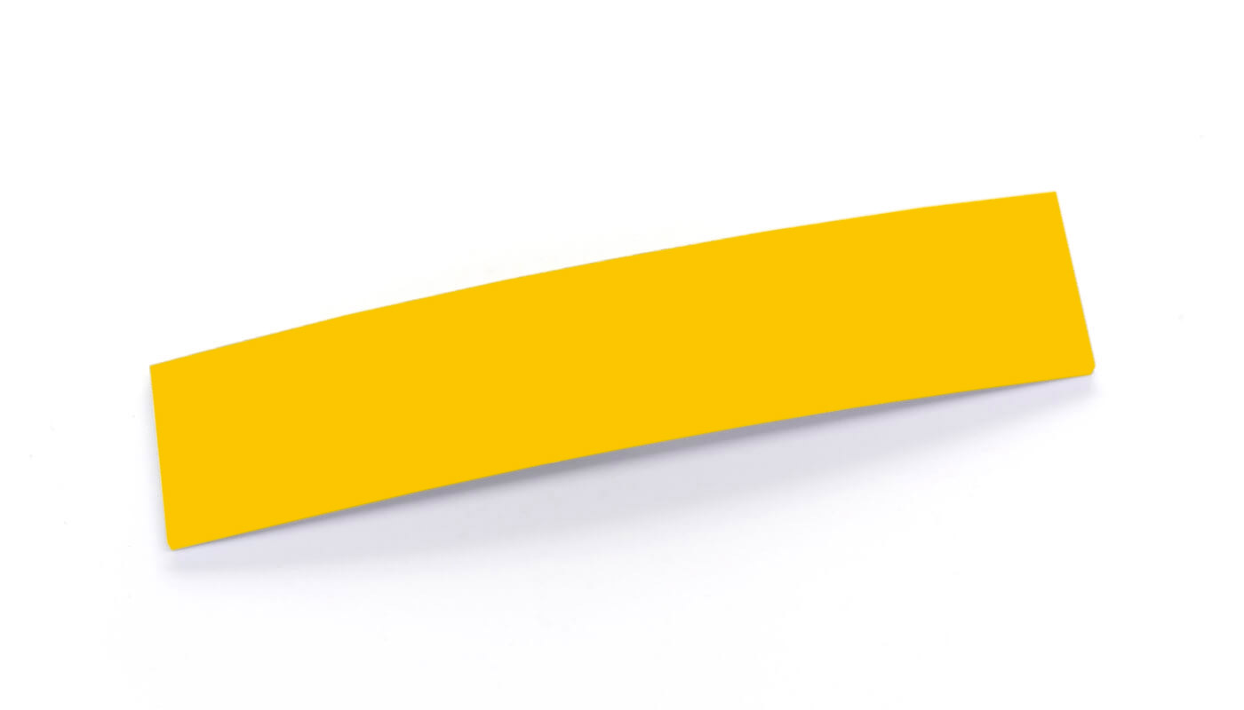 Bordo Plastica  ABS Giallo TINTA UNITA