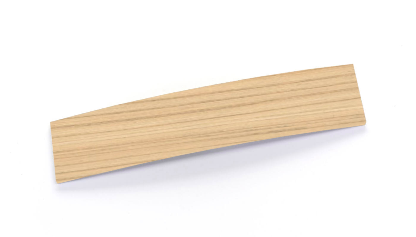 Bordo Plastica  ABS Acero DECORO LEGNO