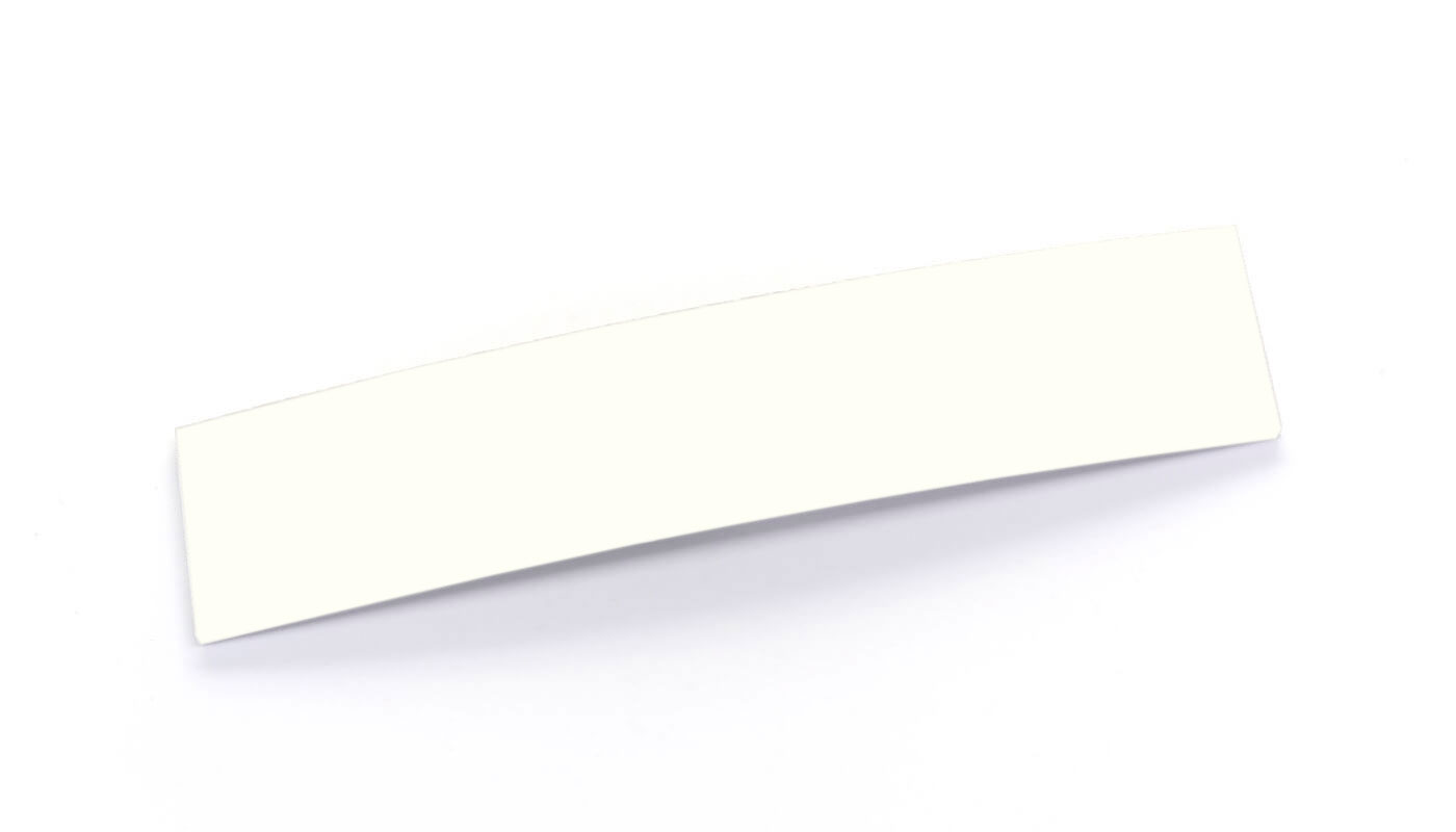 Bordo Plastica  PP Bianco Cristal TINTA UNITA