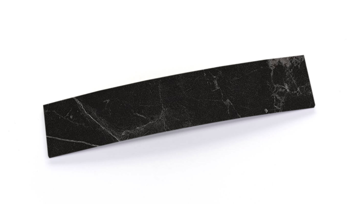 Bordo Plastica  ABS Nero Marquina TINTA UNITA