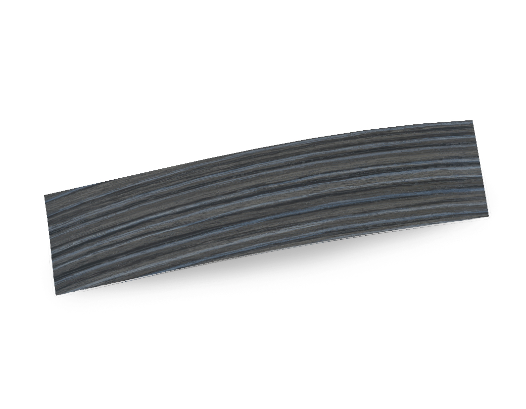 Bordo Plastica  ABS ZEBRANO GRIGIO DECORO LEGNO
