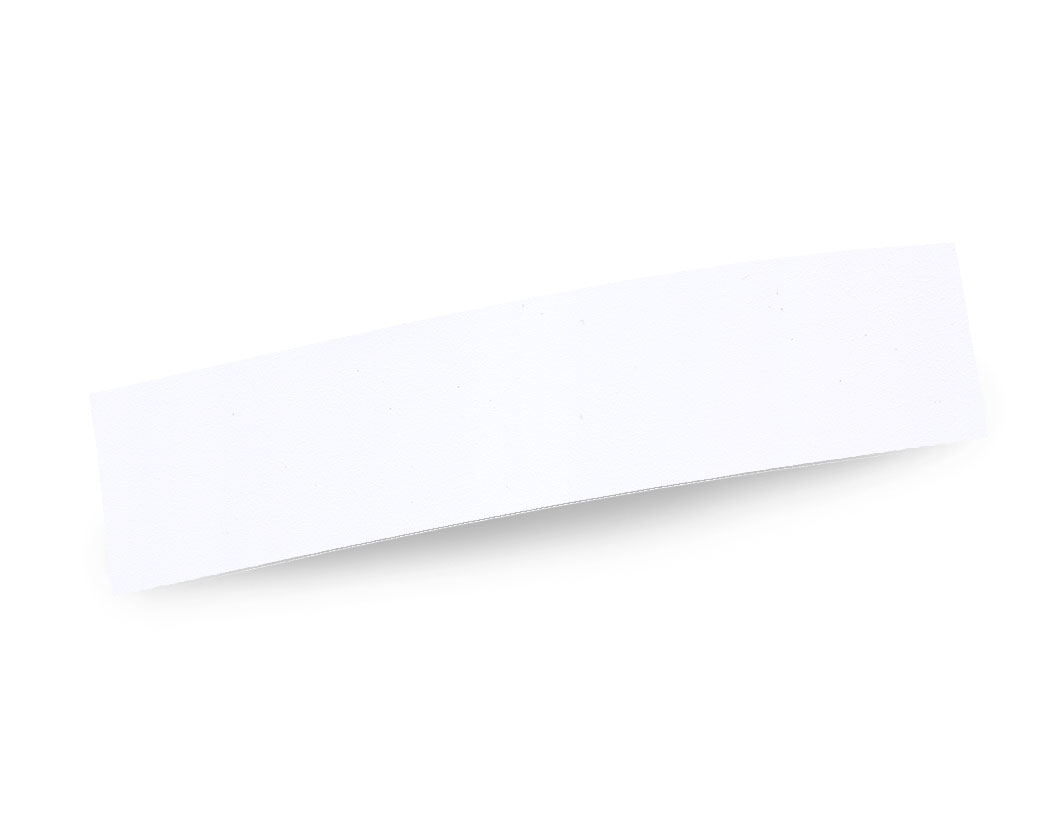 Bordo Plastica  ABS BIANCO PRIMAVERA TINTA UNITA