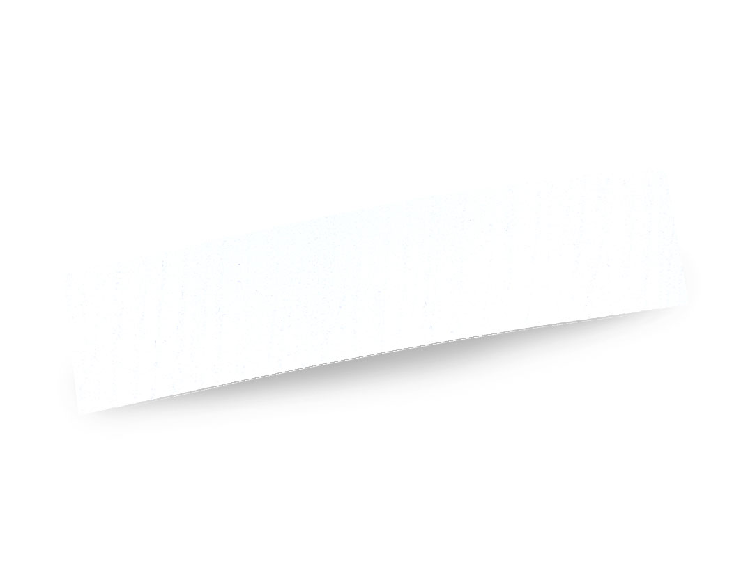 Bordo Plastica  ABS Bianco Frassino DECORO LEGNO