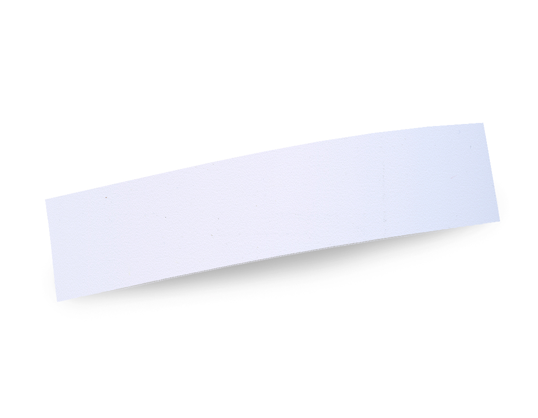 Bordo Plastica  ABS Bianco TINTA UNITA