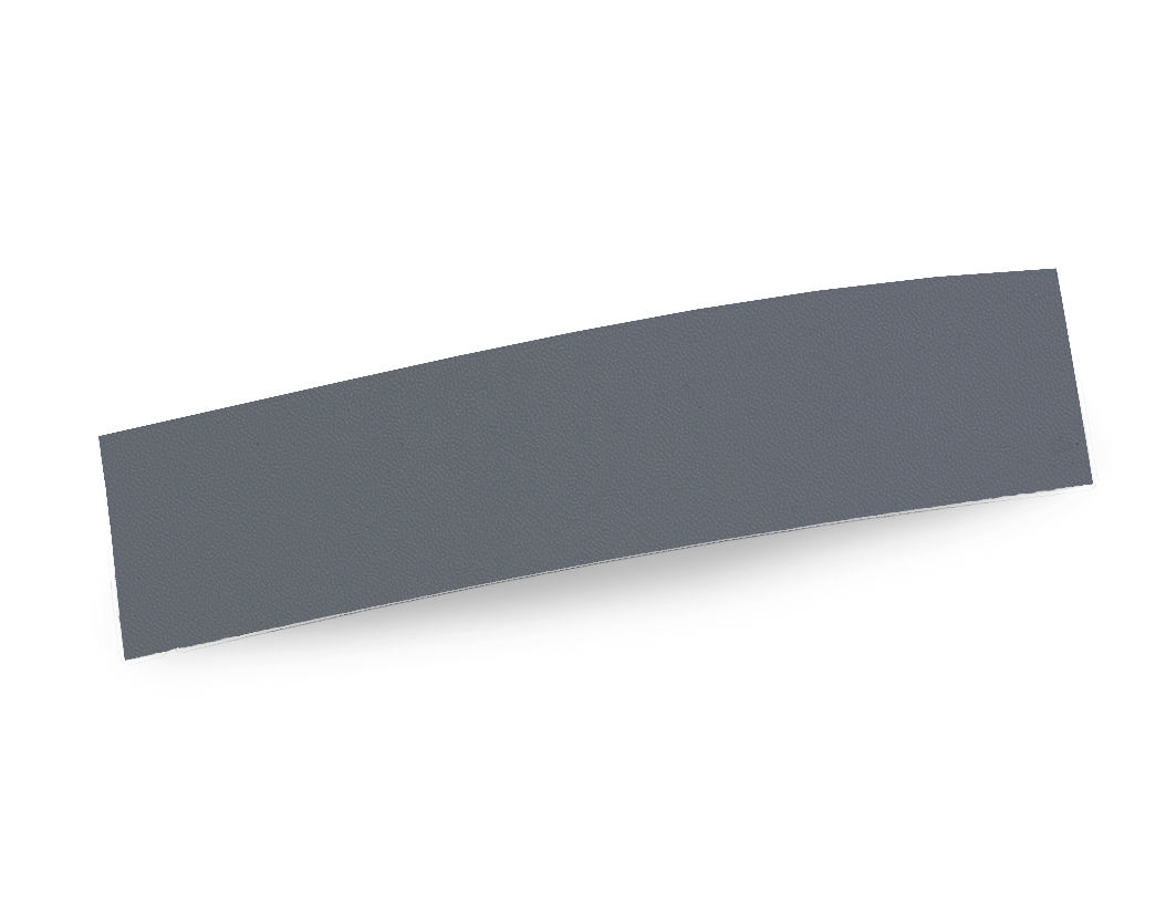 Bordo Plastica  ABS Grigio Scuro TINTA UNITA