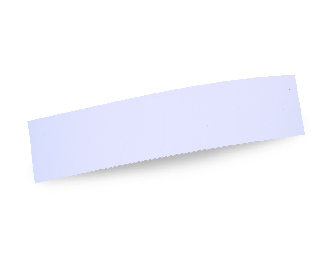 Bordo Plastica  ABS BIANCO TINTA UNITA