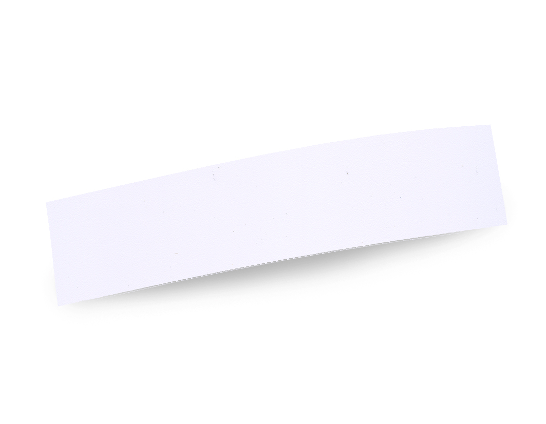 Bordo Plastica  ABS BIANCO TINTA UNITA