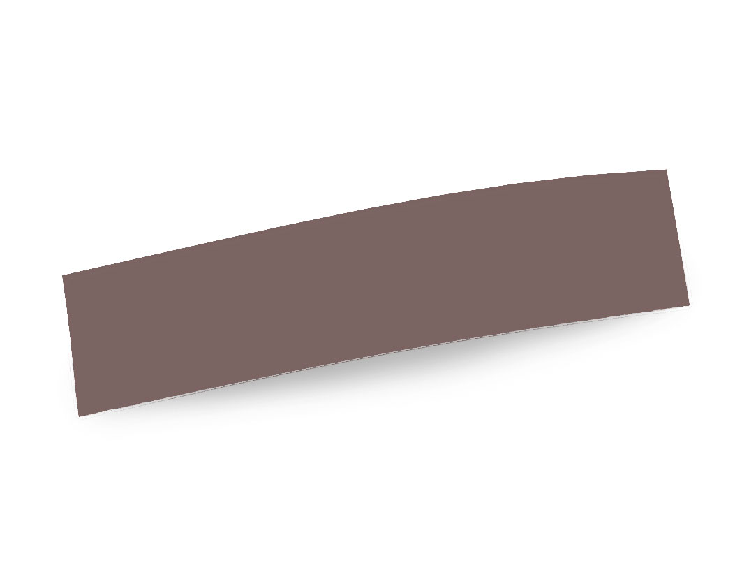 Bordo Plastica  ABS Terra TINTA UNITA